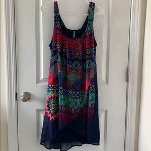 Desigual Sleeveless Printed Dress